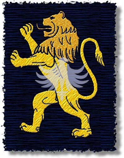 Embroidered Lion