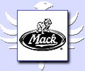 Chrome Mack Trucks Logo