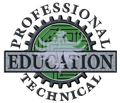 Professional Technical Education Gear Logo