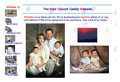 Blair Crouch Family Web Site